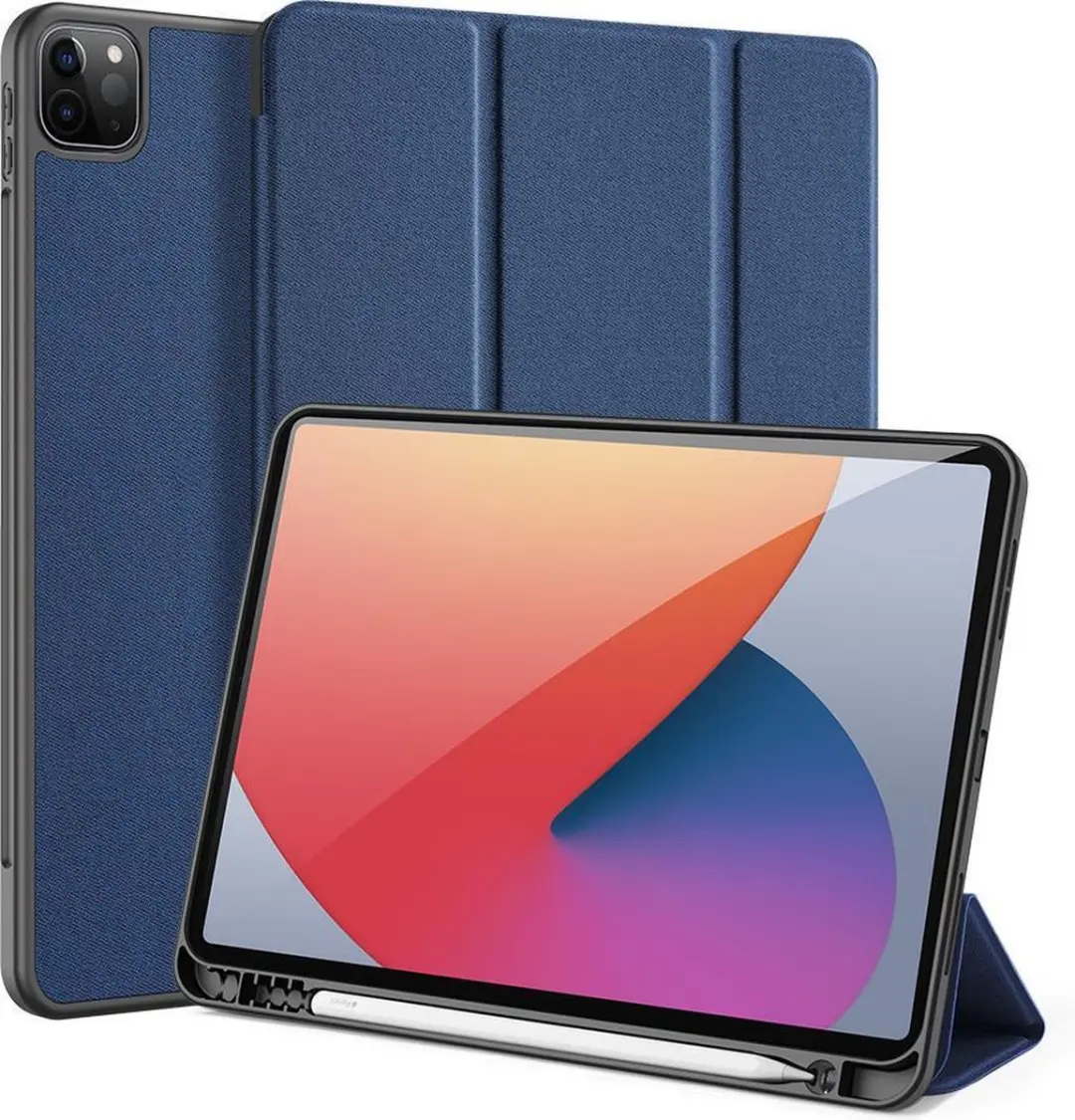 Dux Ducis Domo Bookcase Stylushouder iPad Pro 11 (2021) - Blauw