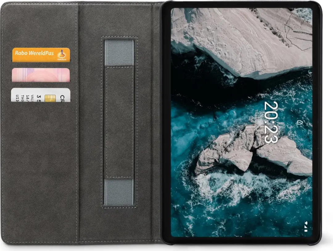 Mobilize Premium Folio Bookcase Nokia T20 - 10.4" - Zwart