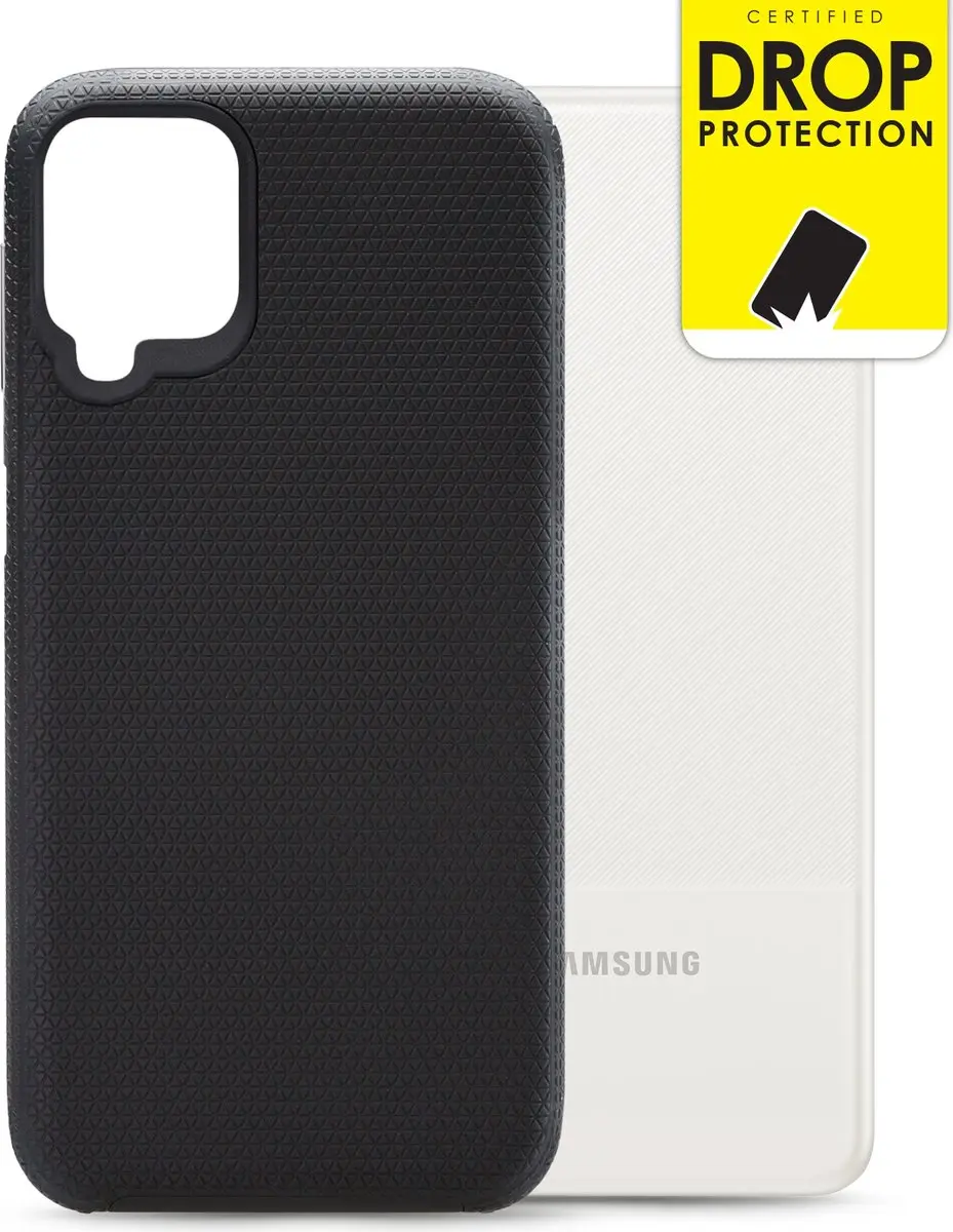 My Style Tough Backcover MSTCS1041 Samsung Galaxy M12 - Zwart