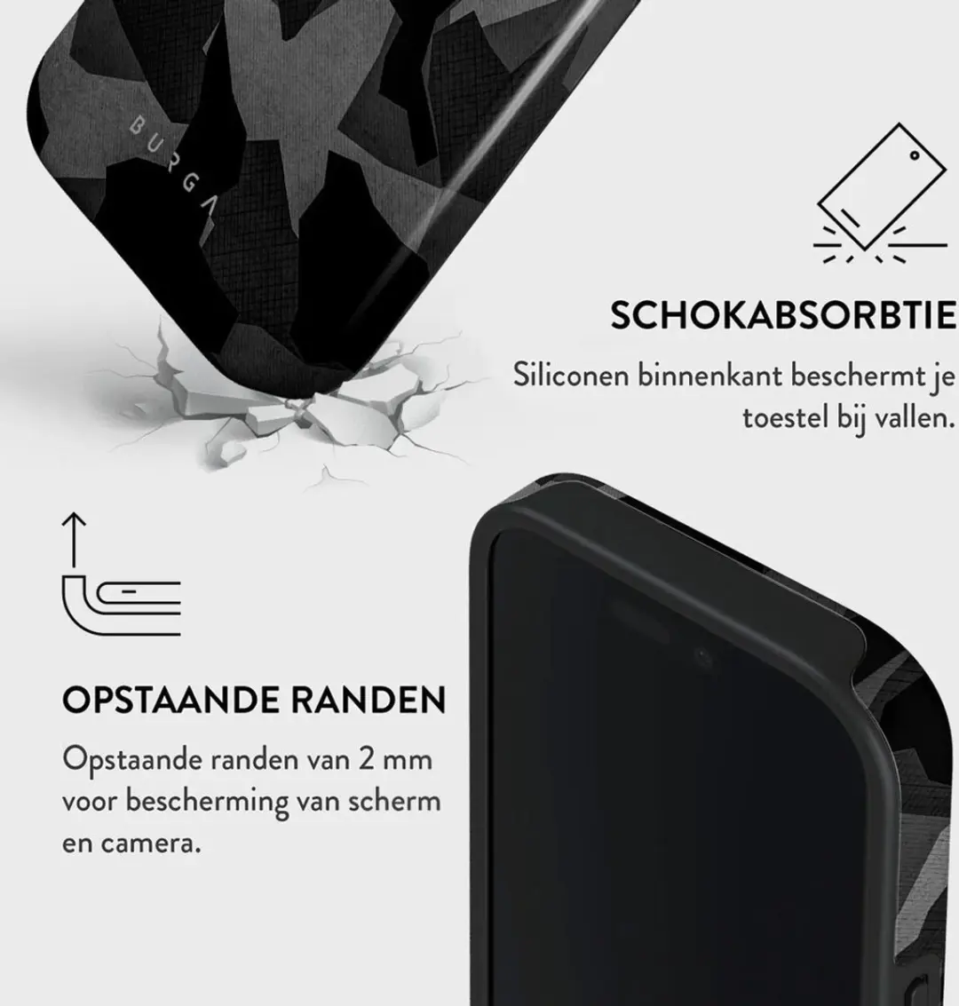 Burga Tough Case iPhone 16 Pro - Night