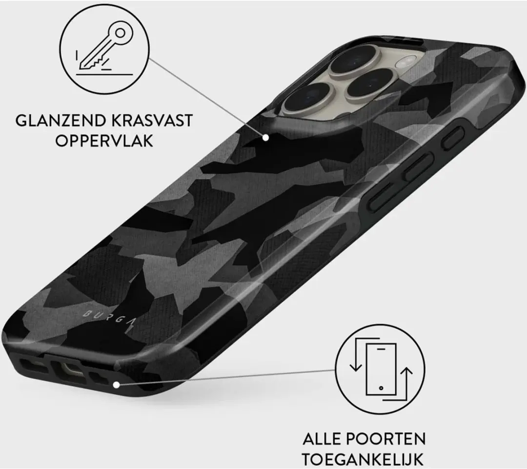 Burga Tough Case iPhone 16 Pro - Night