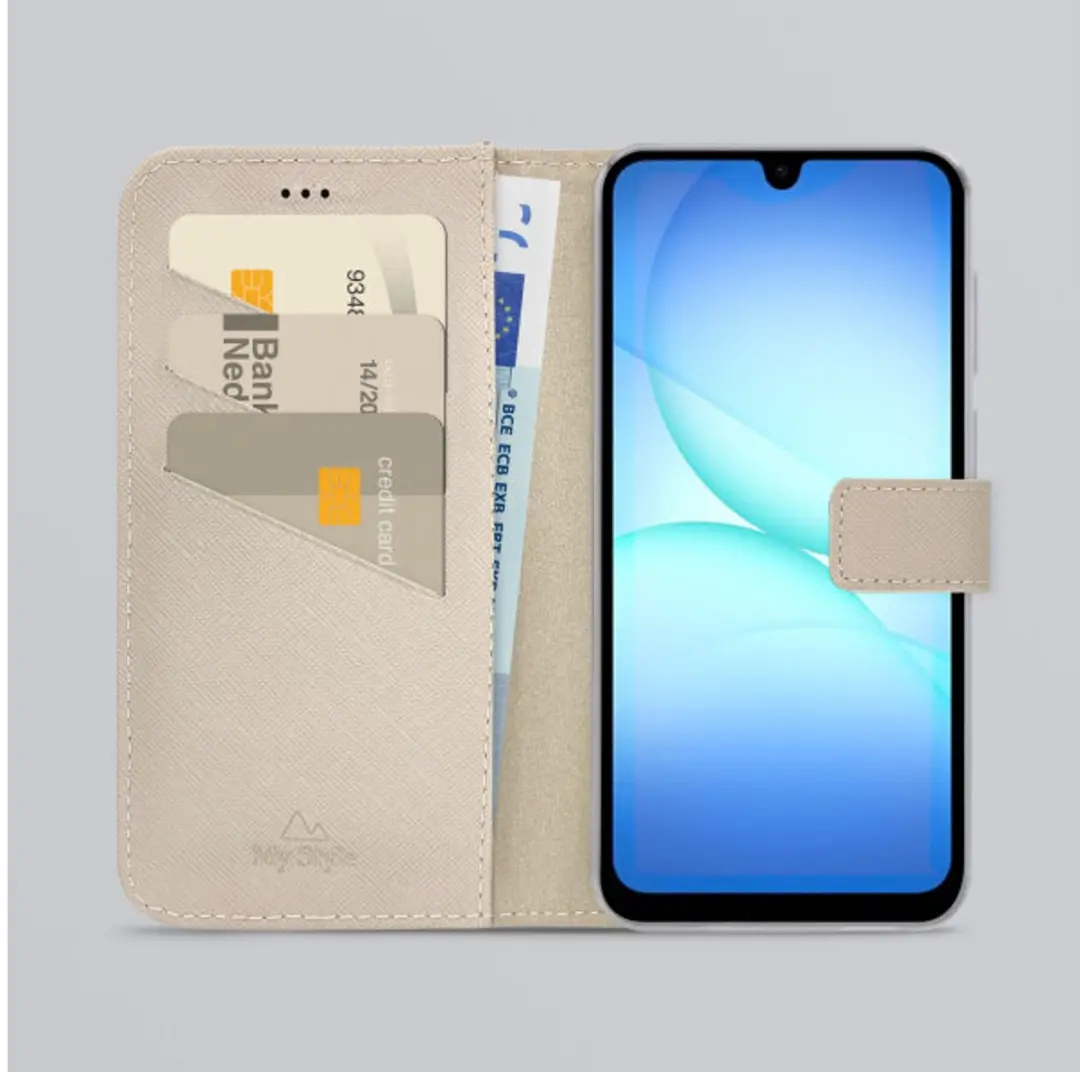 My Style Flex Wallet Samsung Galaxy A27 5G - 3 Pasjes - Warm Taupe
