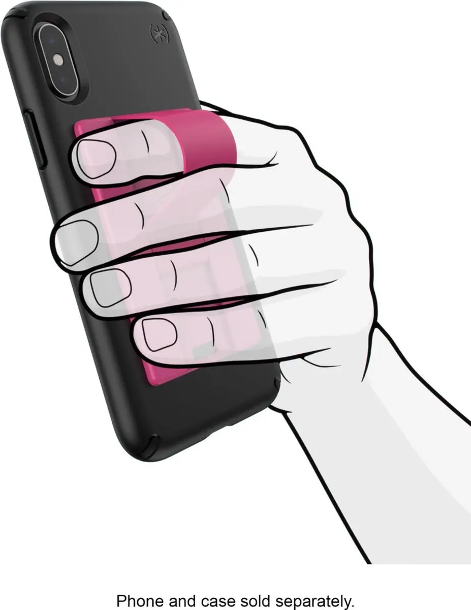 Speck GrabTab Telefoon Grip 122305-7928 - Roze - afbeelding 6 van 6