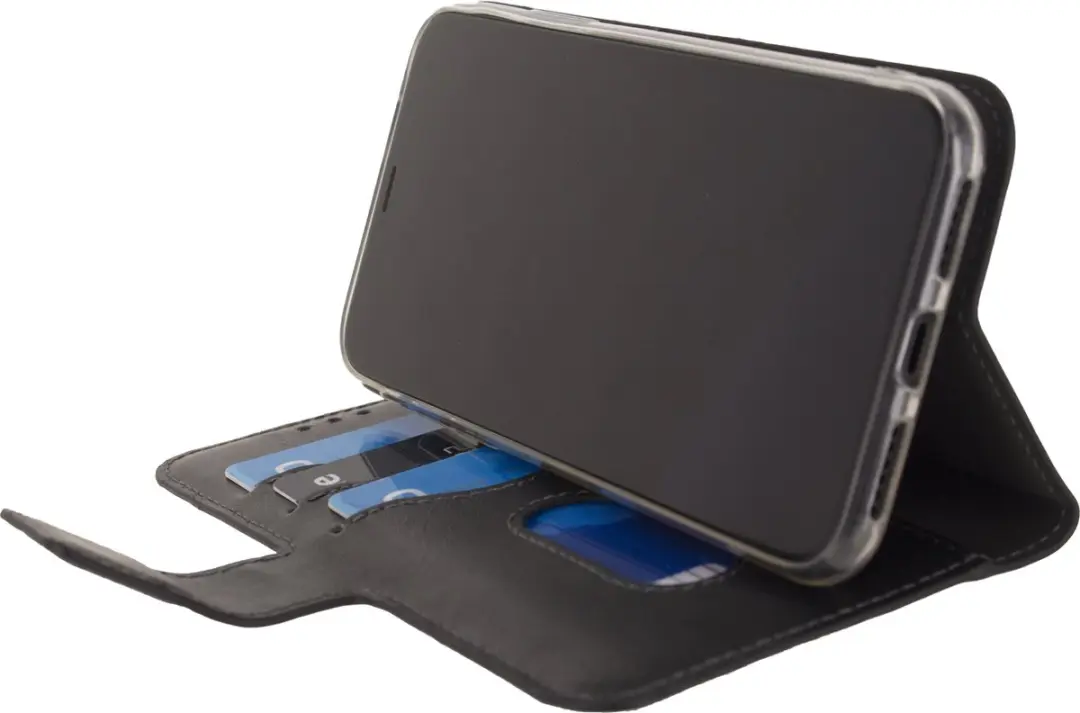 Mobilize Gelly Wallet iPhone XS Hoesje - Zwart