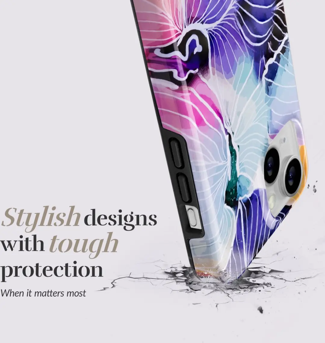 Mobilize Mio iPhone 8 MagSafe Hoesje - Flowers - MIOFLIPHSE22