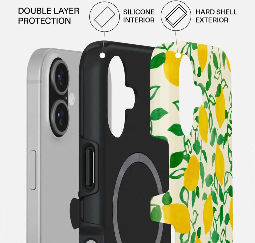 Burga Tough MagSafe Hoesje iPhone 17 - Capri