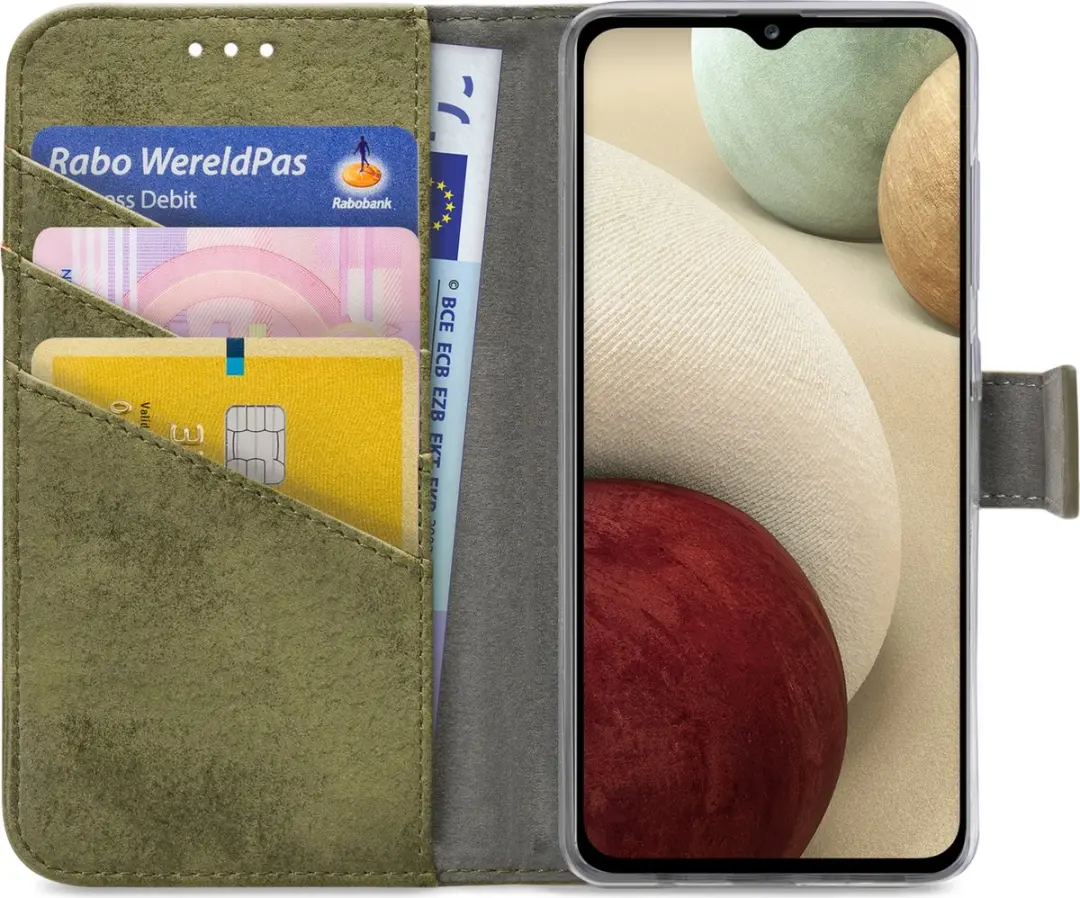 My Style MSFWLT1255 Telefoonhoesje Samsung Galaxy M12 - Groen