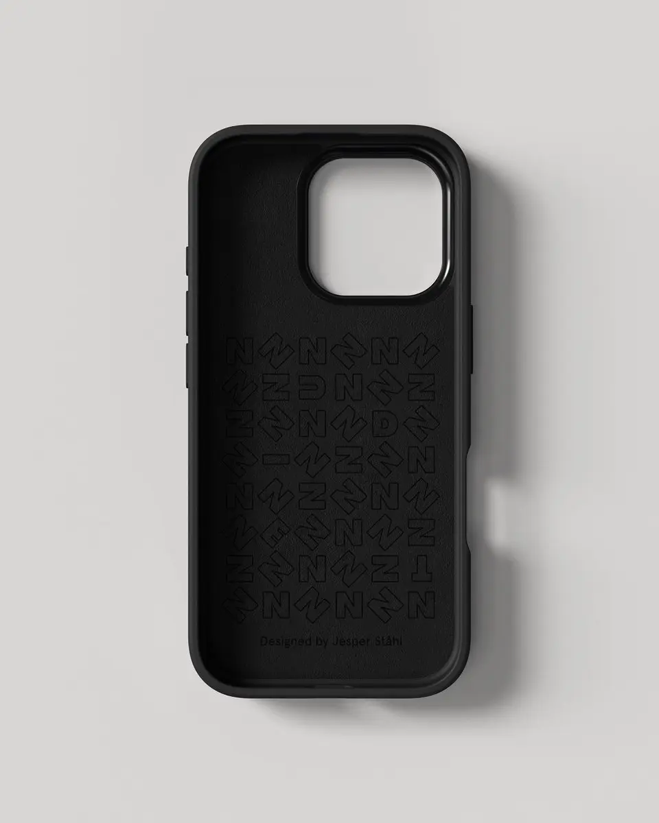 Nudient Bold MagSafe Case iPhone 16 Pro - Zwart
