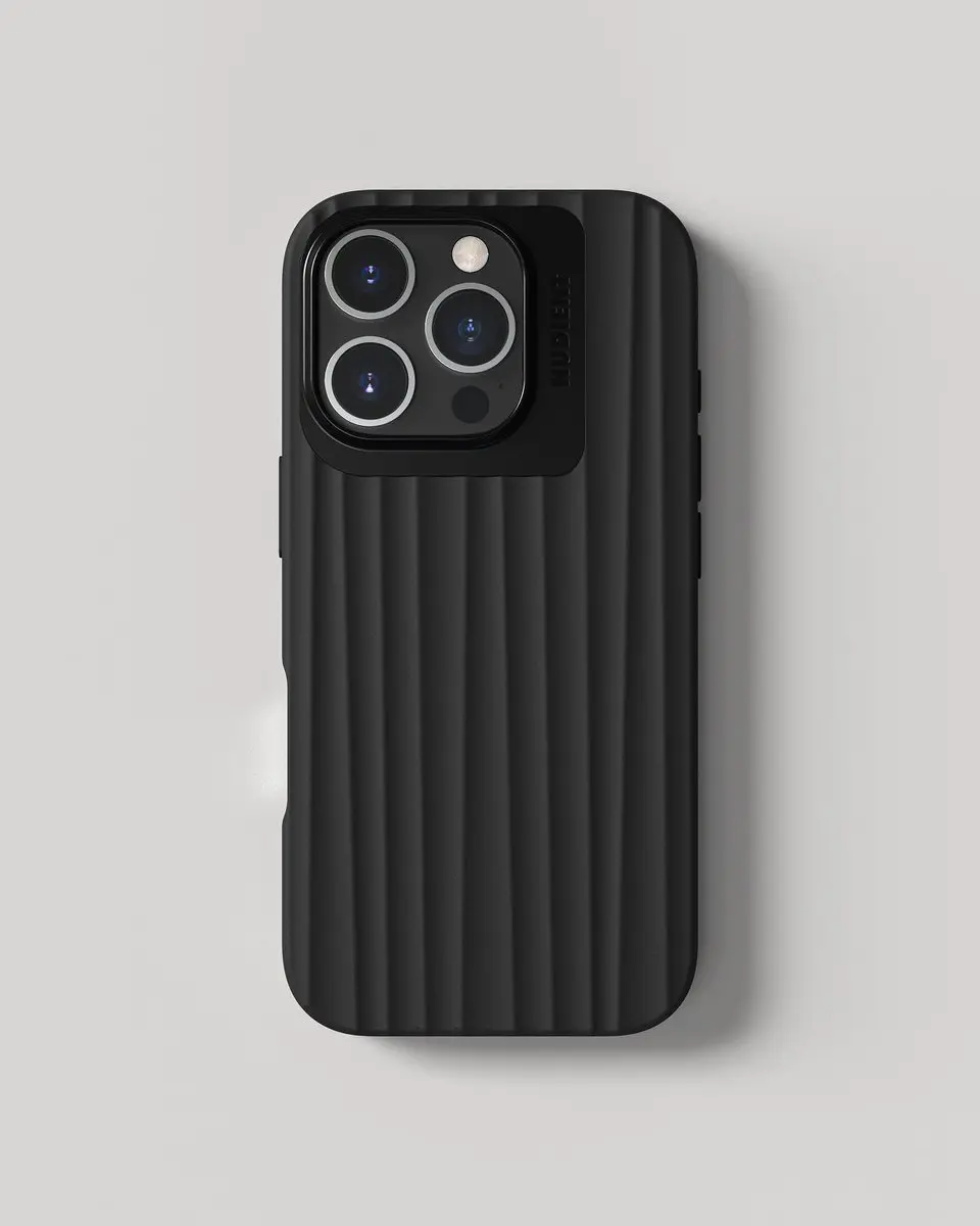 Nudient Bold MagSafe Case iPhone 16 Pro - Zwart