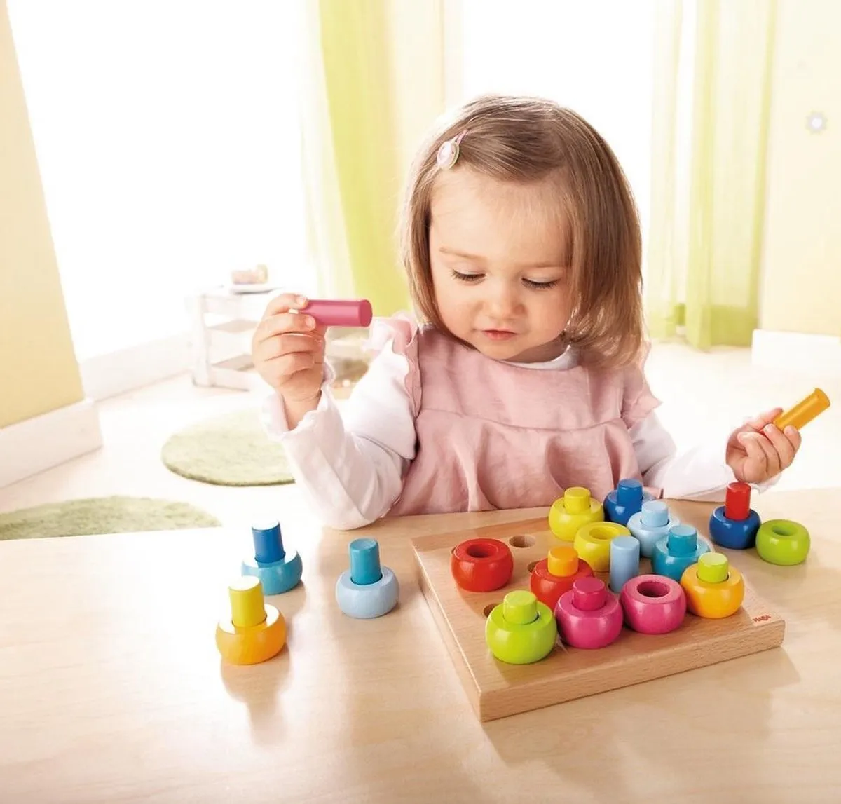 Haba Insteekspel Peuterspeelgoed 2202 - Multicolor - afbeelding 6 van 6