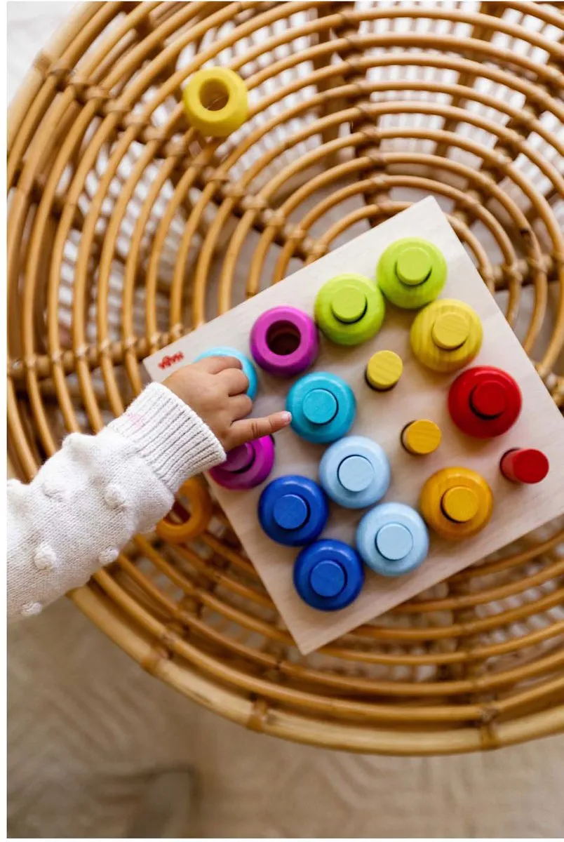 Haba Insteekspel Peuterspeelgoed 2202 - Multicolor