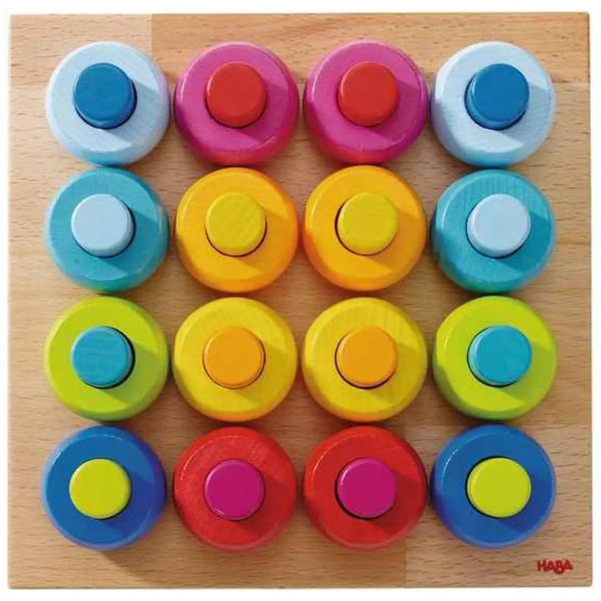 Haba Insteekspel Peuterspeelgoed 2202 - Multicolor