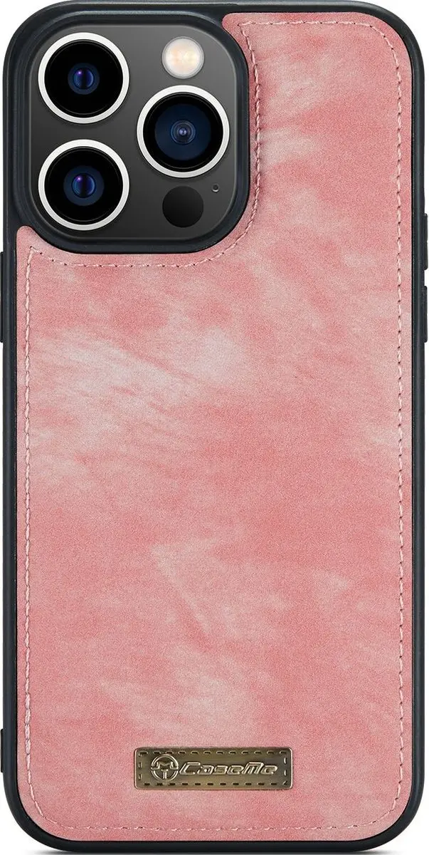 Caseme 008 Telefoonhoesje iPhone 14 Pro Max - Roze