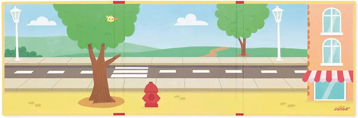 Janod Magneti Stories Brandweer - Educatieve Magneetset 30 Magneten - afbeelding 6 van 6