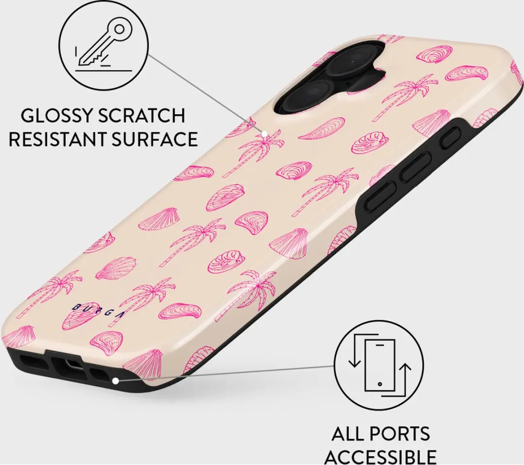 Burga Tough Case iPhone 16 Plus - Beach Please