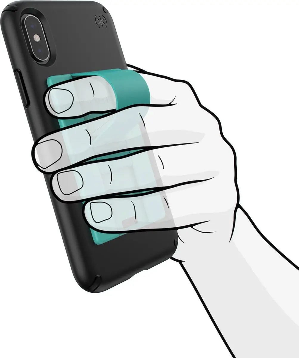 Speck GrabTab Telefoon Grip 122305-7927 - Turquoise