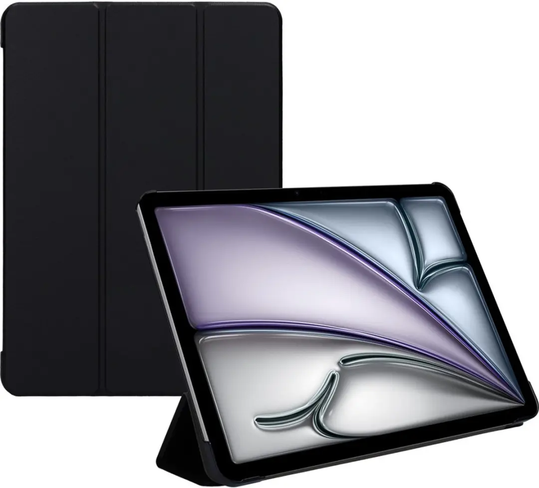 Mobiparts iPad Air 11 (2025) Hoes Bookcase - Zwart