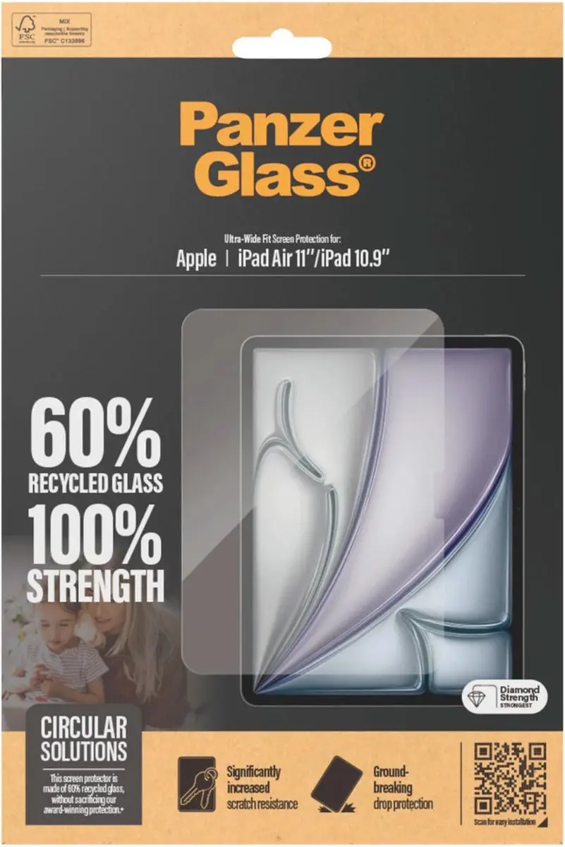 PanzerGlass P2833 Screenprotector Apple iPad 10 (2022) - Transparant
