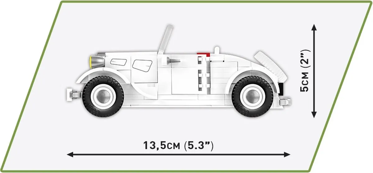 Cobi Citroën Traction 7C Bouwset - 199 Stukken - Wit