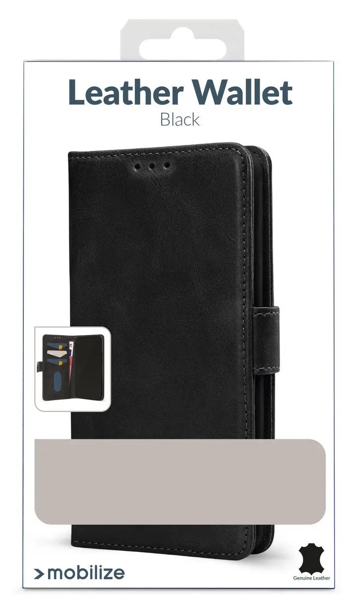 Mobilize Wallet Bookcase Telefoonhoesje Samsung Galaxy A56 - Zwart
