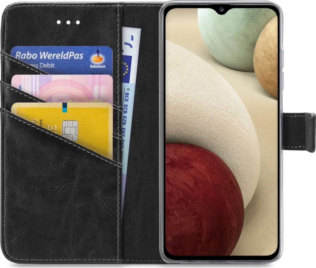 My Style MSFWLT1253 Telefoonhoesje Samsung Galaxy M12 - Zwart