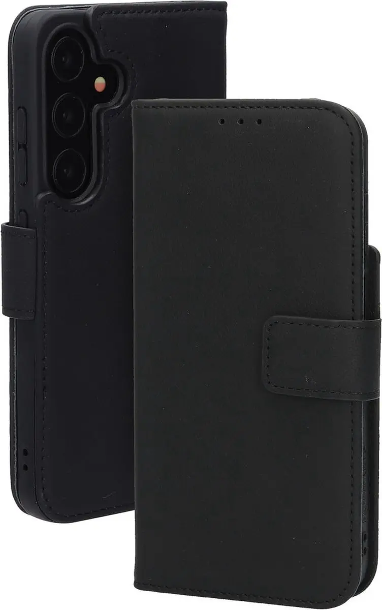 Mobiparts MP-128385 Leather Wallet Case Samsung Galaxy A16 - Zwart
