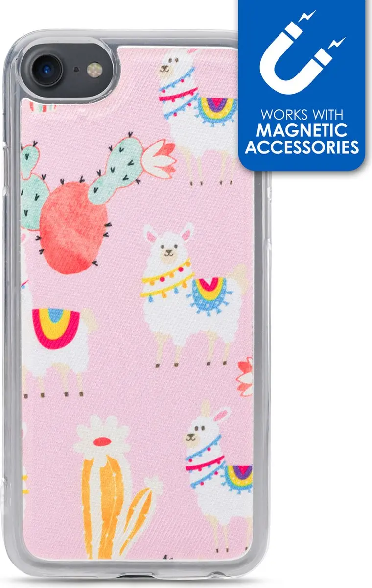 My Style iPhone 8 Hoesje MSMNTCS1094 - Roze