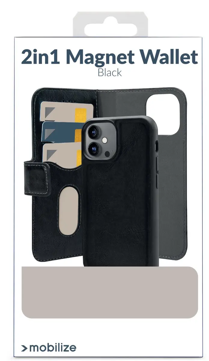 Mobilize Magnet Gelly Telefoonhoesje Samsung Galaxy A56 - 2in1 Bookcase - Zwart