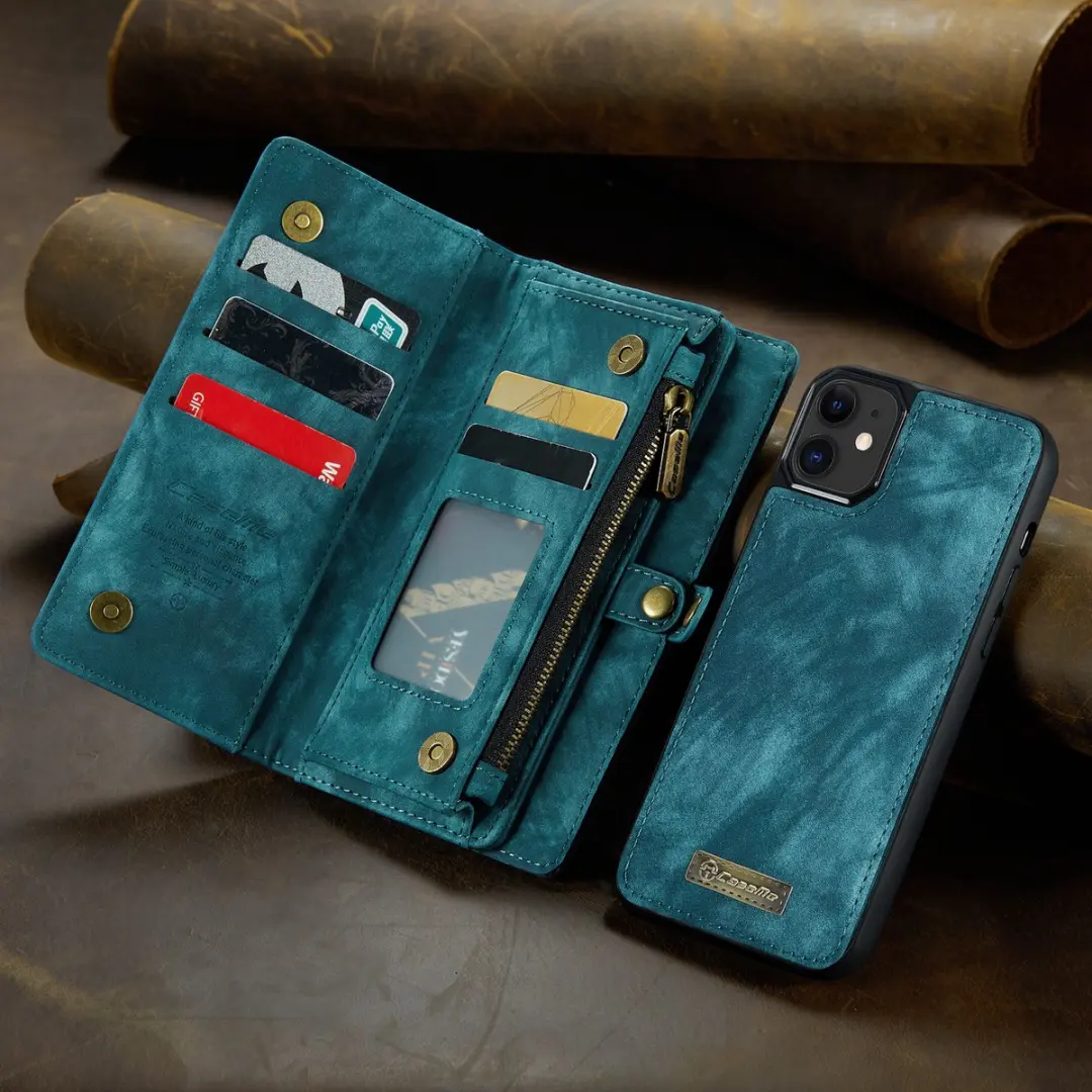 Caseme CSM-30369 Portemonnee Hoesje iPhone 11 - Blauw