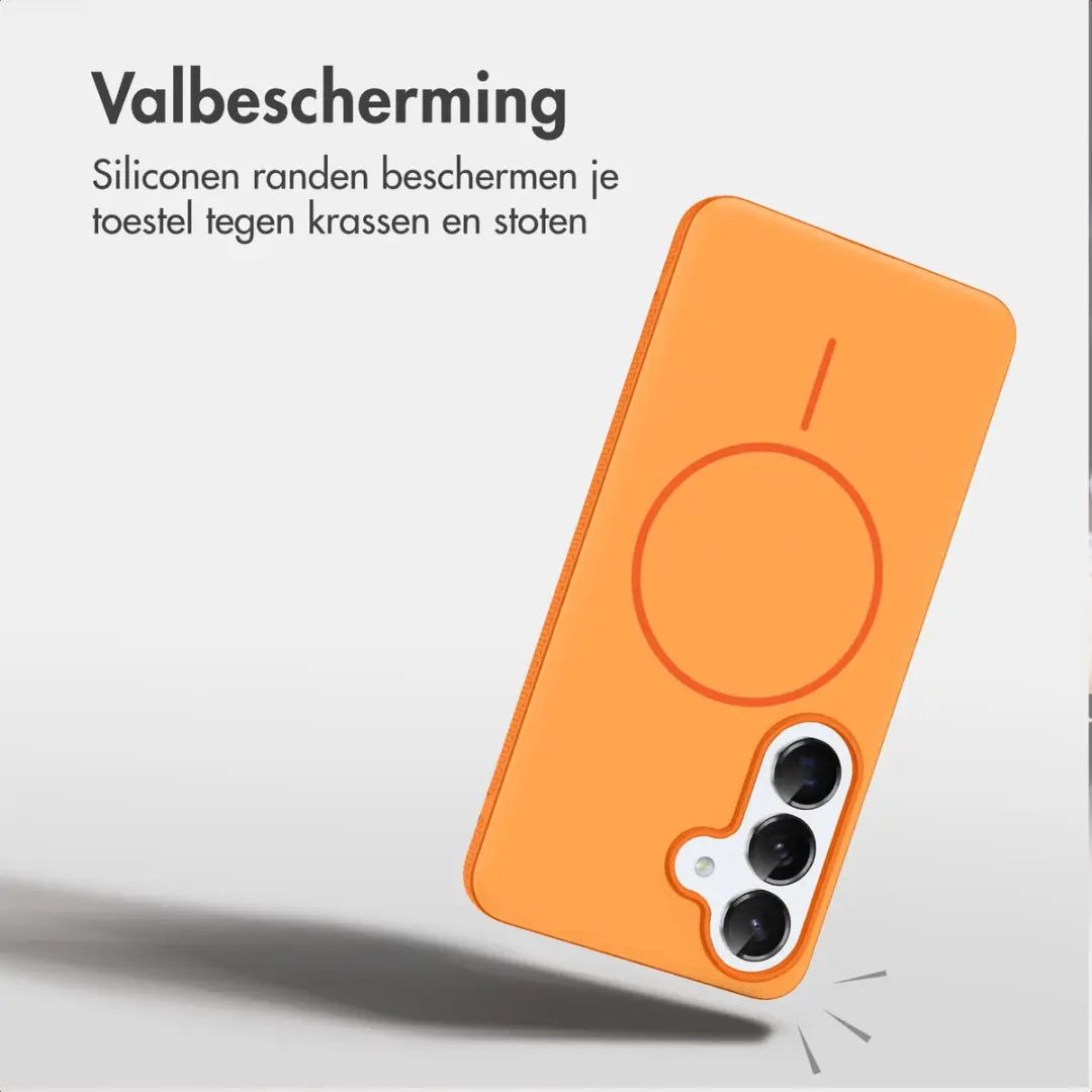 Imoshion Hoesje Samsung Galaxy S25 - Oranje MagSafe - afbeelding 6 van 6