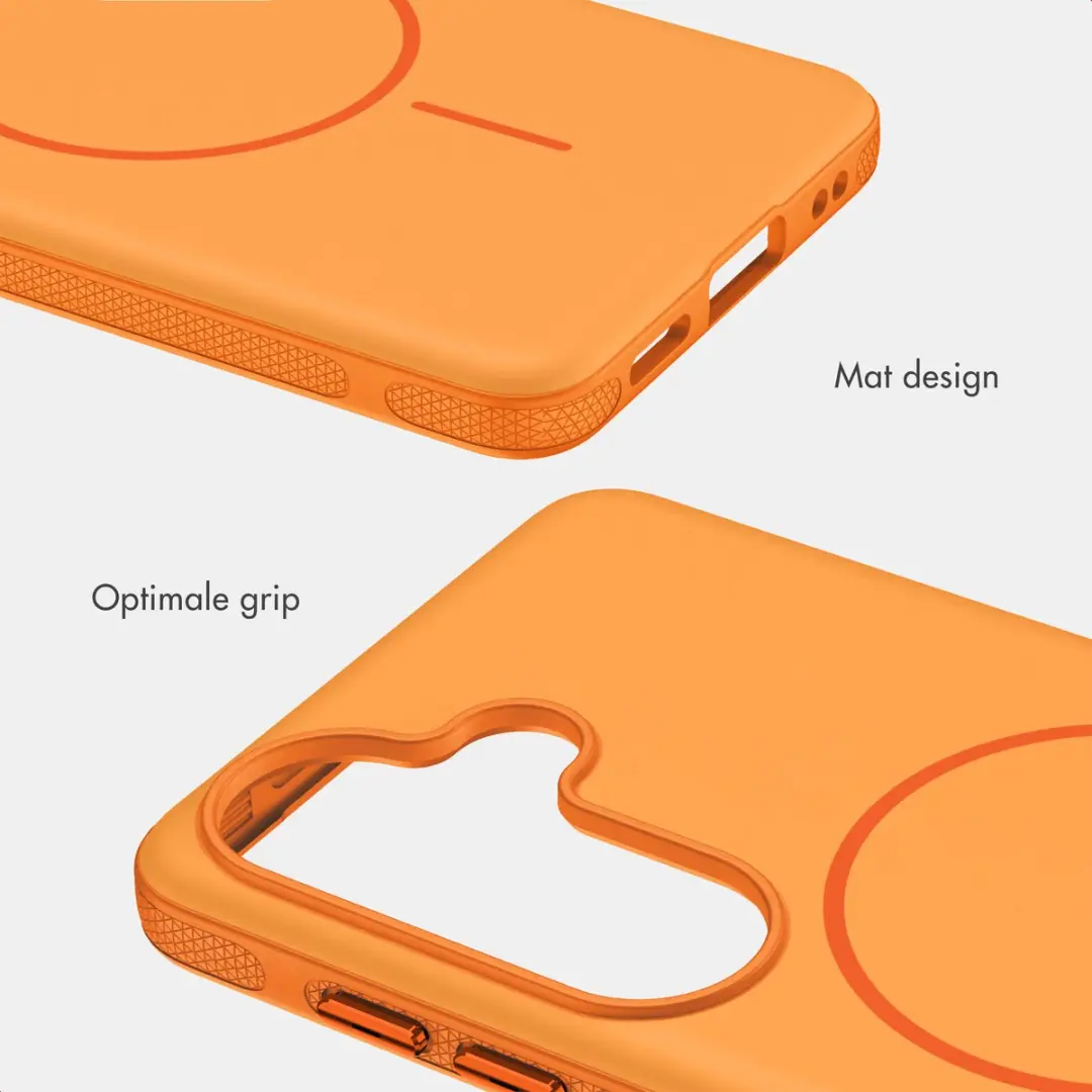 Imoshion Hoesje Samsung Galaxy S25 - Oranje MagSafe