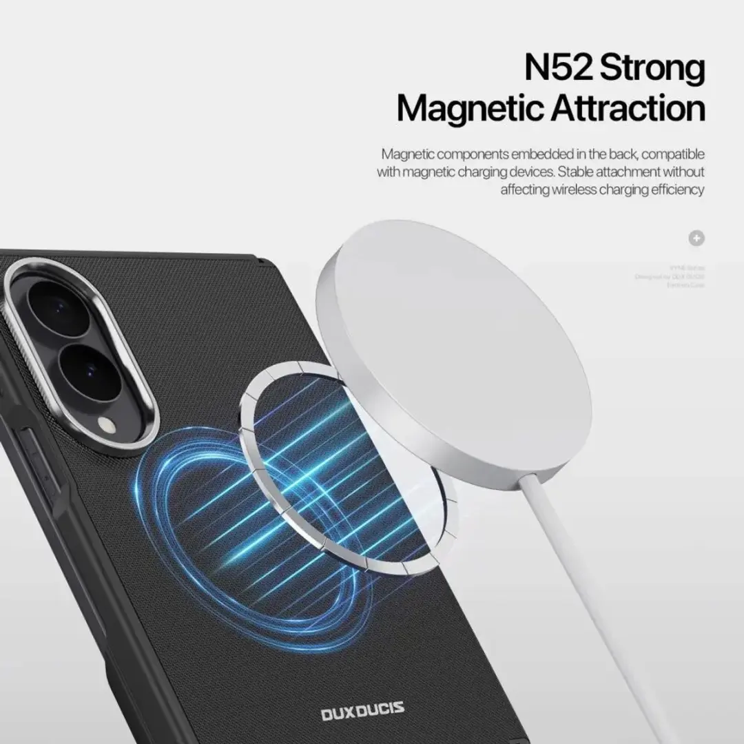 Dux Ducis Vyne Hoesje Samsung Galaxy Z Fold8 - Zwart