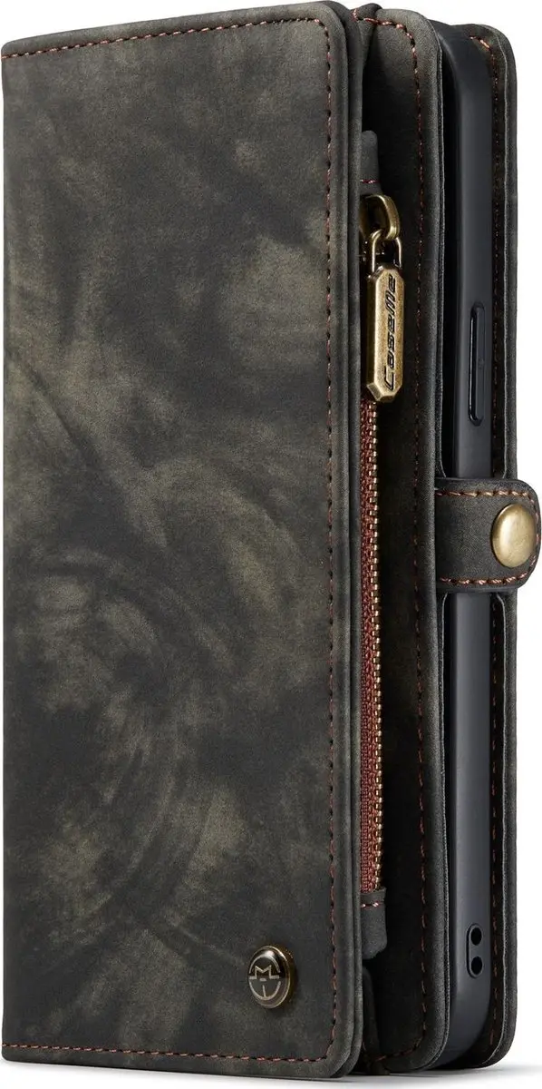 Caseme 008 Telefoonhoesje iPhone 13 Pro Max - 8 Pasjes Zwart