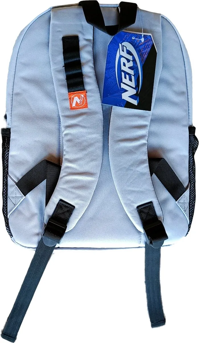 Nerf Rugtas P508018 - Blauw/Grijs