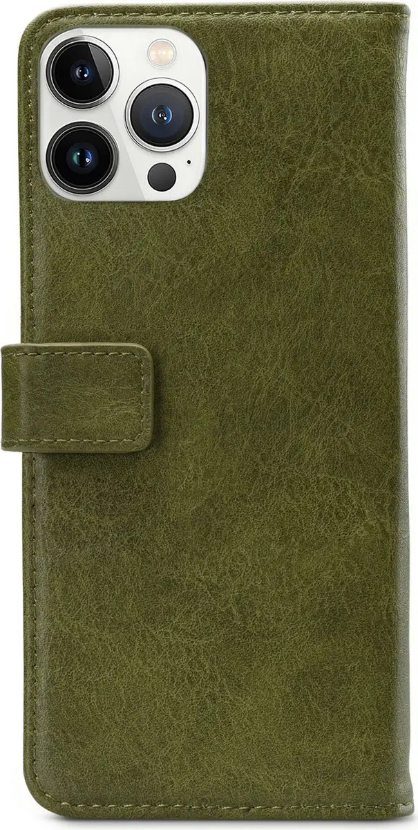 Mobilize Elite Gelly Wallet Book iPhone 13 Pro Max Hoesje - Groen - mpn-8718256954764