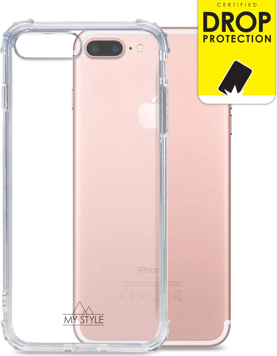My Style MSPFCS1037 Telefoonhoesje - iPhone 8 Plus - Transparant