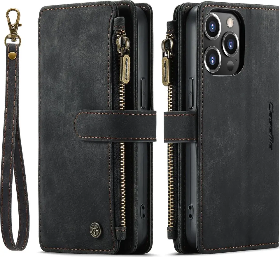 Caseme Apple iPhone 14 Pro Max Bookcase Hoesje 10 Stuks