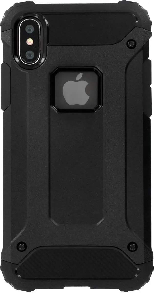 Mobiparts MP-80777 iPhone XS Hoesje - Schokbestendig - Zwart