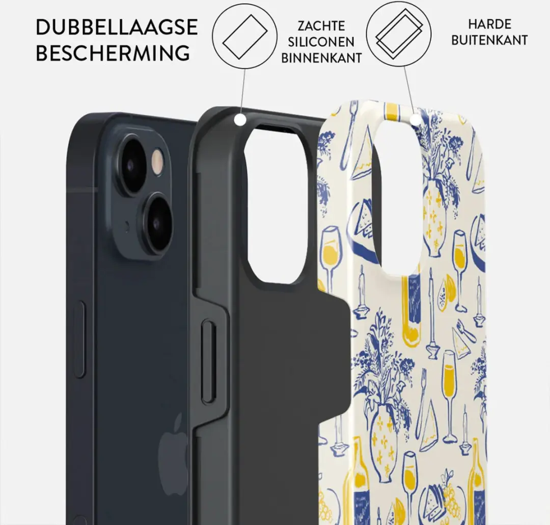 Burga Tough Case Apple iPhone 15 - Couvert