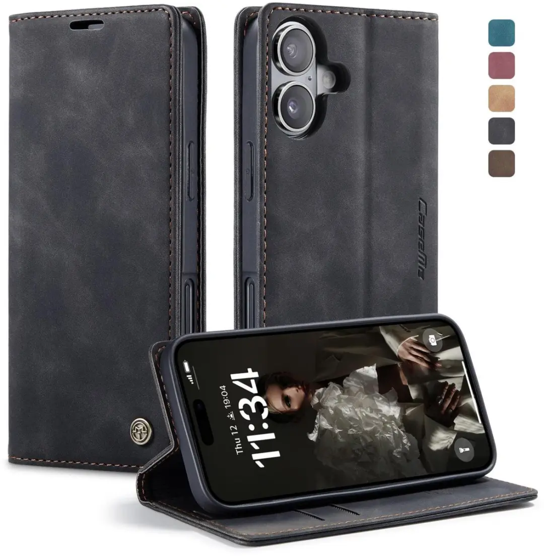 Caseme 013 Bookcase Portemonneehoesje Apple iPhone 17