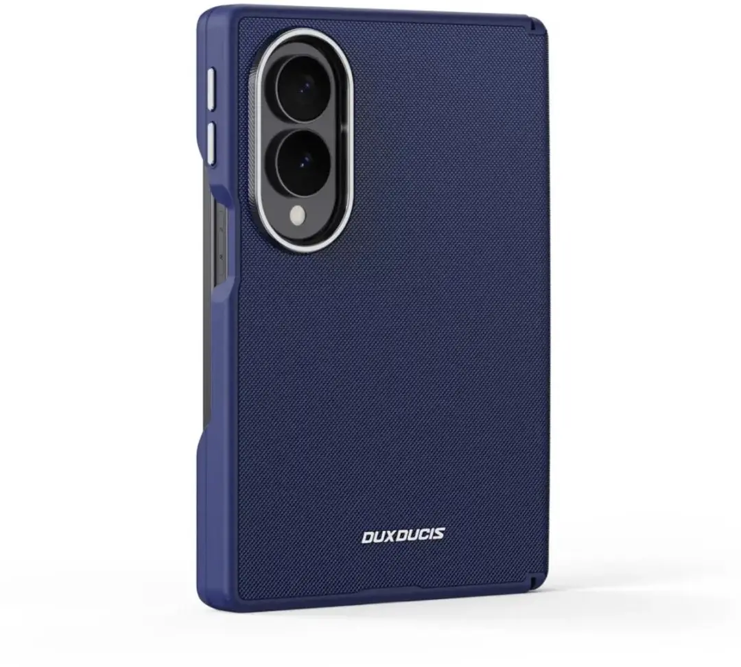 Dux Ducis Vyne Hoesje Samsung Galaxy Z Fold8 - Blauw - MagSafe