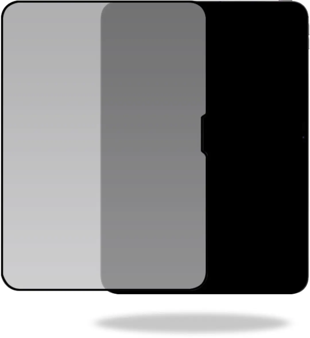 Mobilize iPad Pro 11 (2025) Glazen Screenprotector Privacy