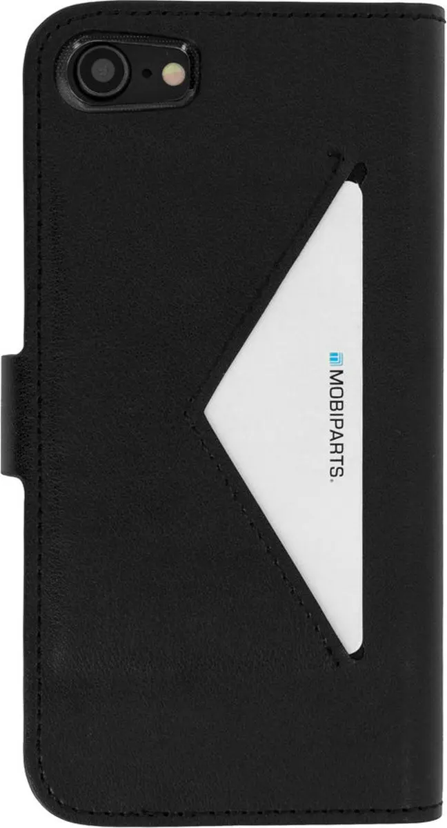 Mobiparts MP-73914 Telefoonhoesje iPhone 8 - Portemonnee Zwart