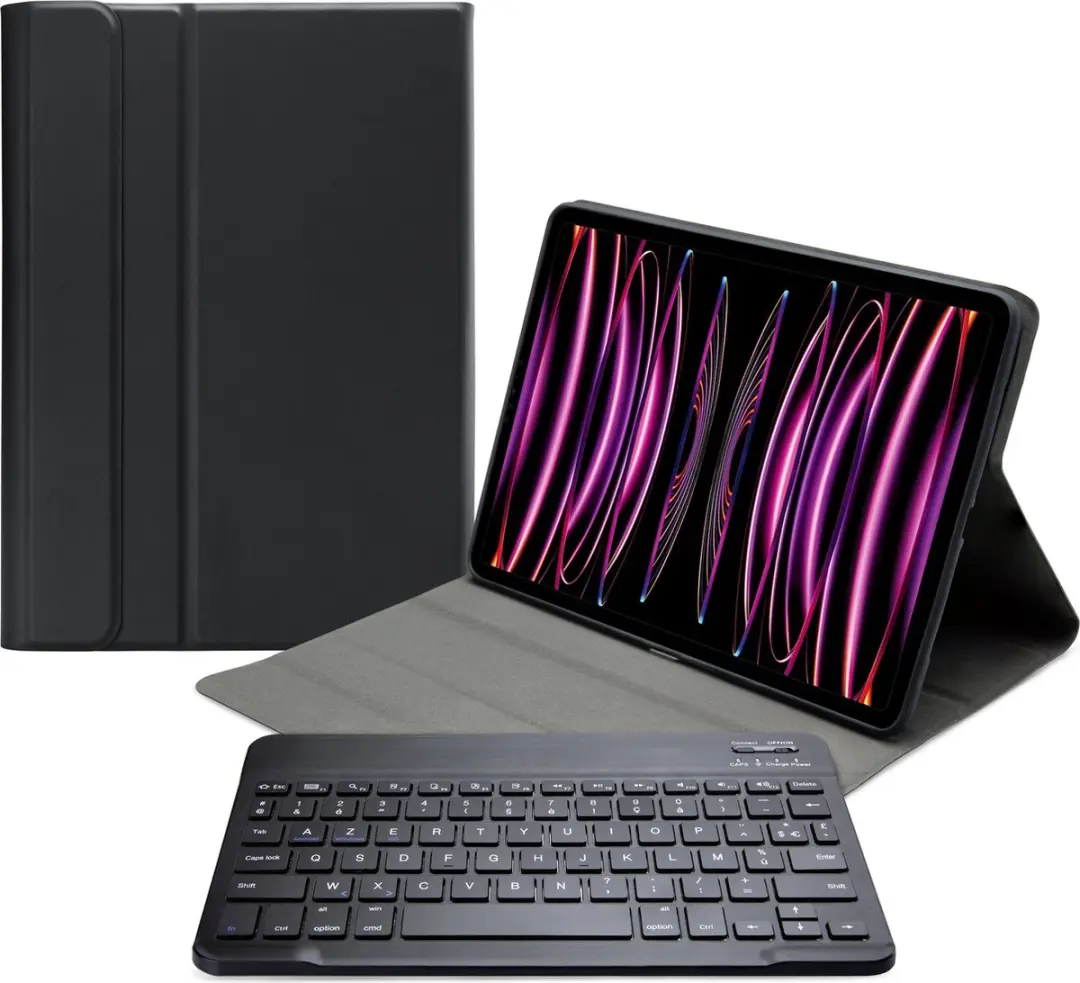 Mobilize iPad Pro 11 (2024) Tablethoes met Bluetooth Toetsenbord