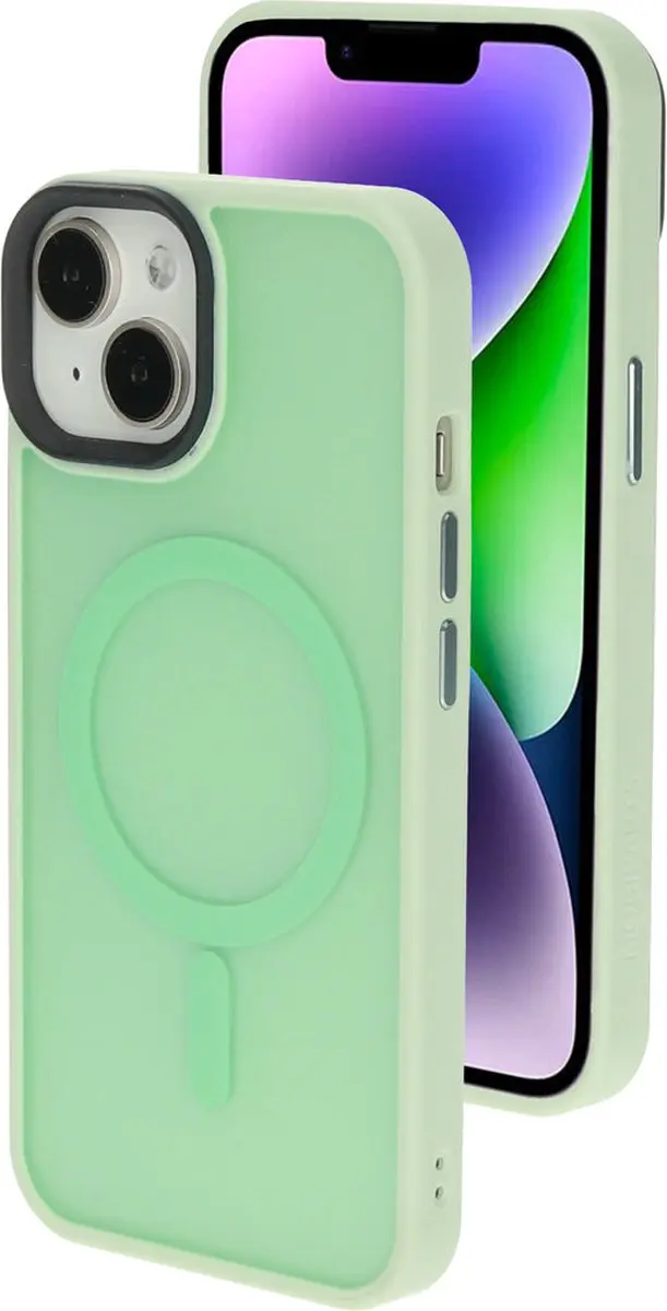 Mobiparts MP124279 iPhone 14 Hoesje - MagSafe Groen