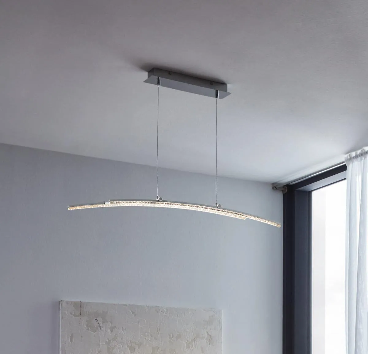 Eglo Pertini Hanglamp 2 Lichts - Chroom