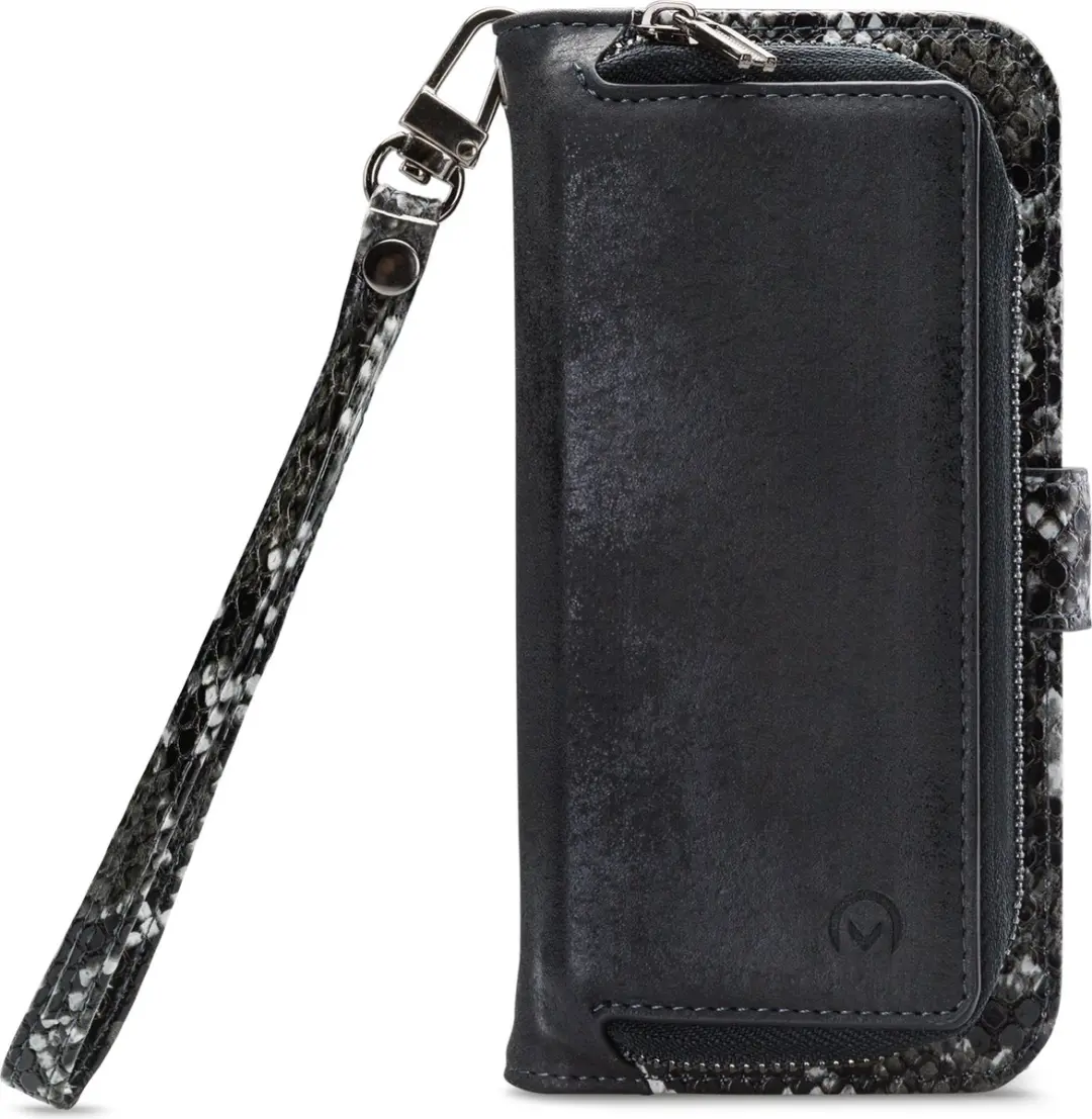 Mobilize Gelly Wallet Zipper Samsung Galaxy A71 Hoesje - Zwart