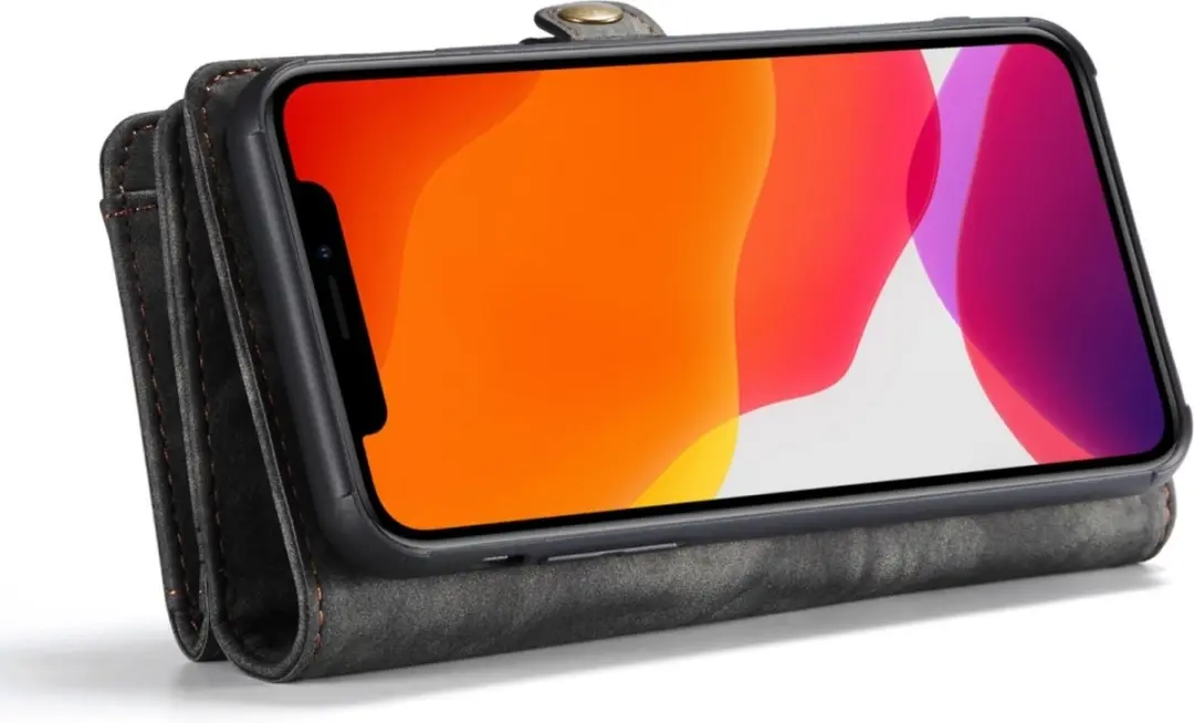 Caseme Luxury Wallet Case Apple iPhone 11 Pro 563642 - Zwart
