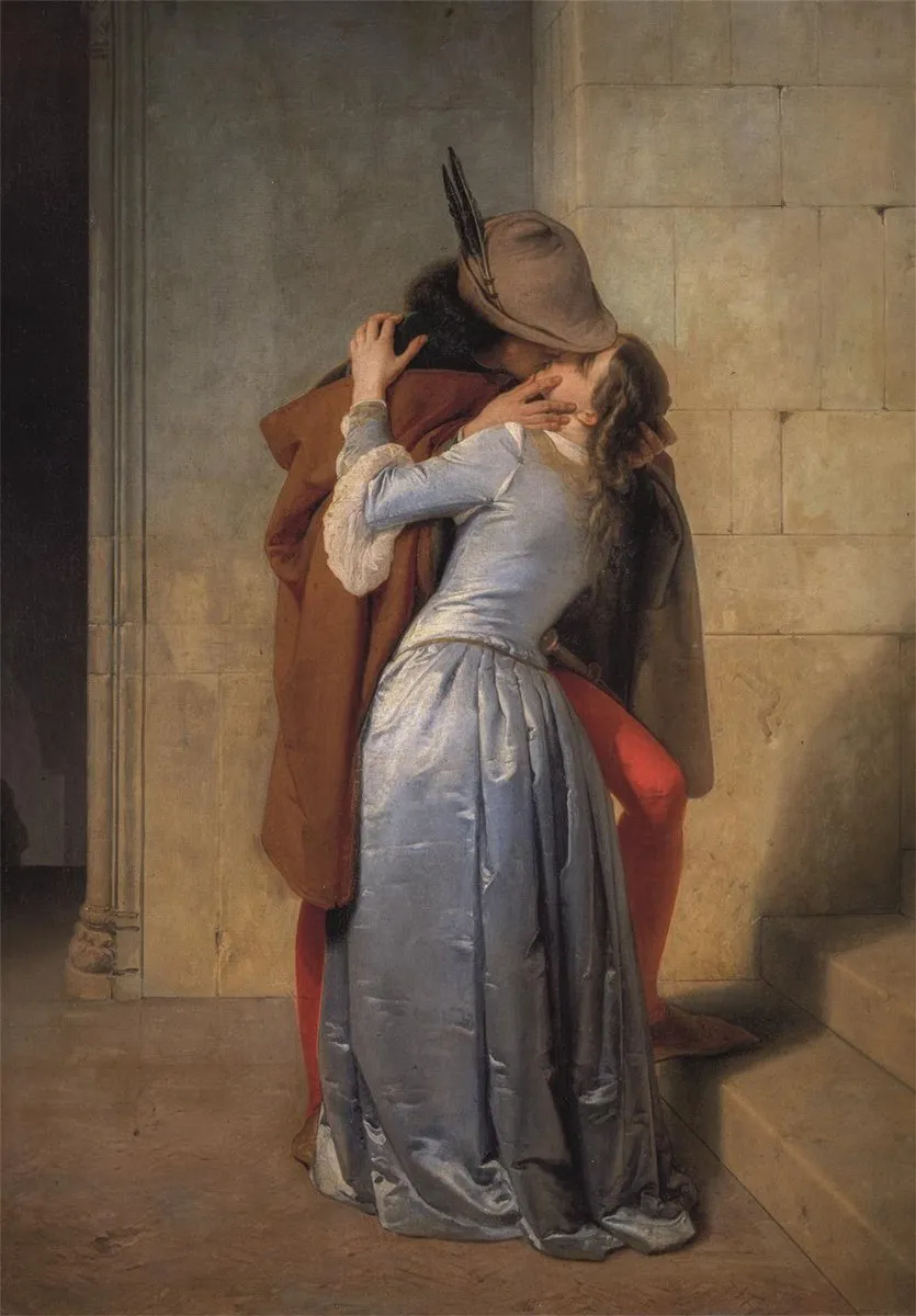Clementoni Het Kusje van Hayez Puzzel 1000 Stuks - Multikleur