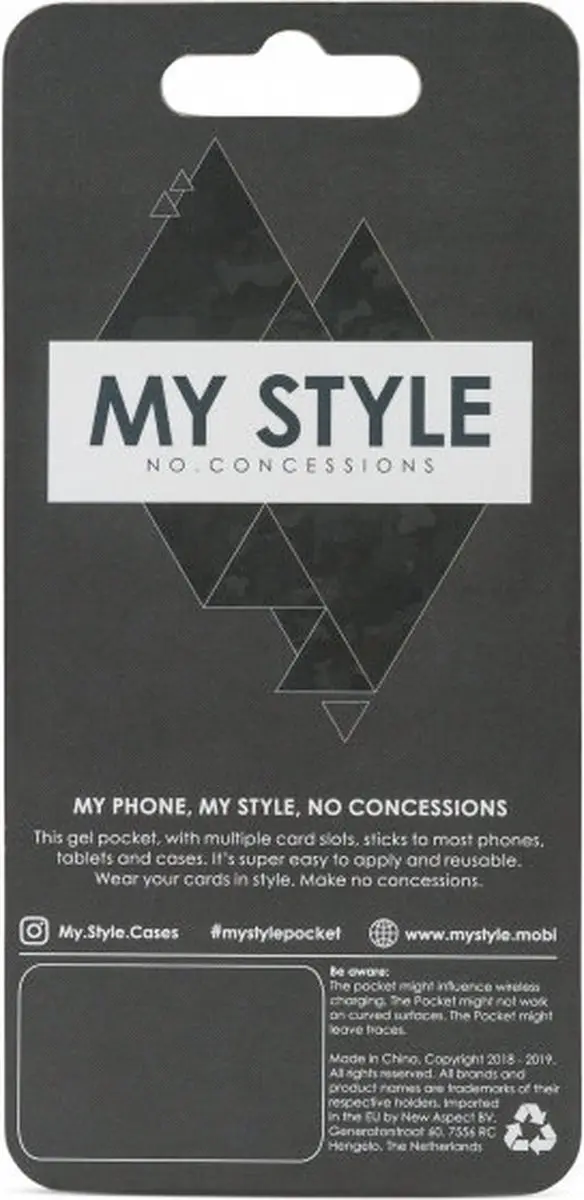 My Style Pasjeshouder 2 Stuks - Goud